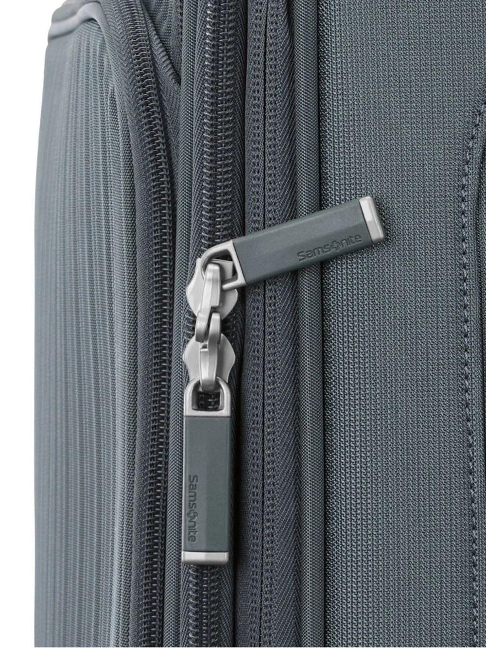 Samsonite Silhouette 18 Softside Spinner Slate Gray Carry-On Spinner suitcase